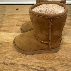 UGG Kids Brown Sheepskin Boots